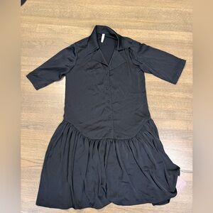 New Nap Loungewear Dress-Size Large-Black